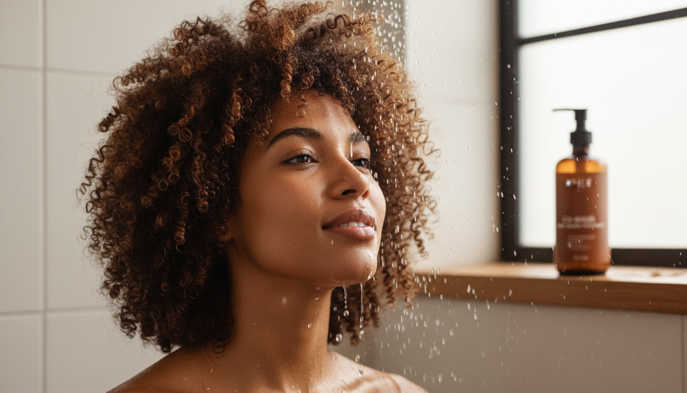 Co-wash para cabelo crespo: quando usar na rotina