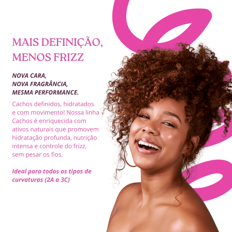Kitão Cachos Essence - Shampoo, Condicionador e Mascara (3 itens)