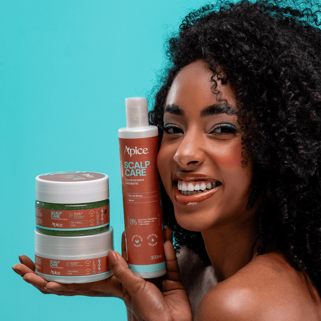 Kit Scalp Care - Shampoo em pasta, Condicionador e Máscara (3 itens)
