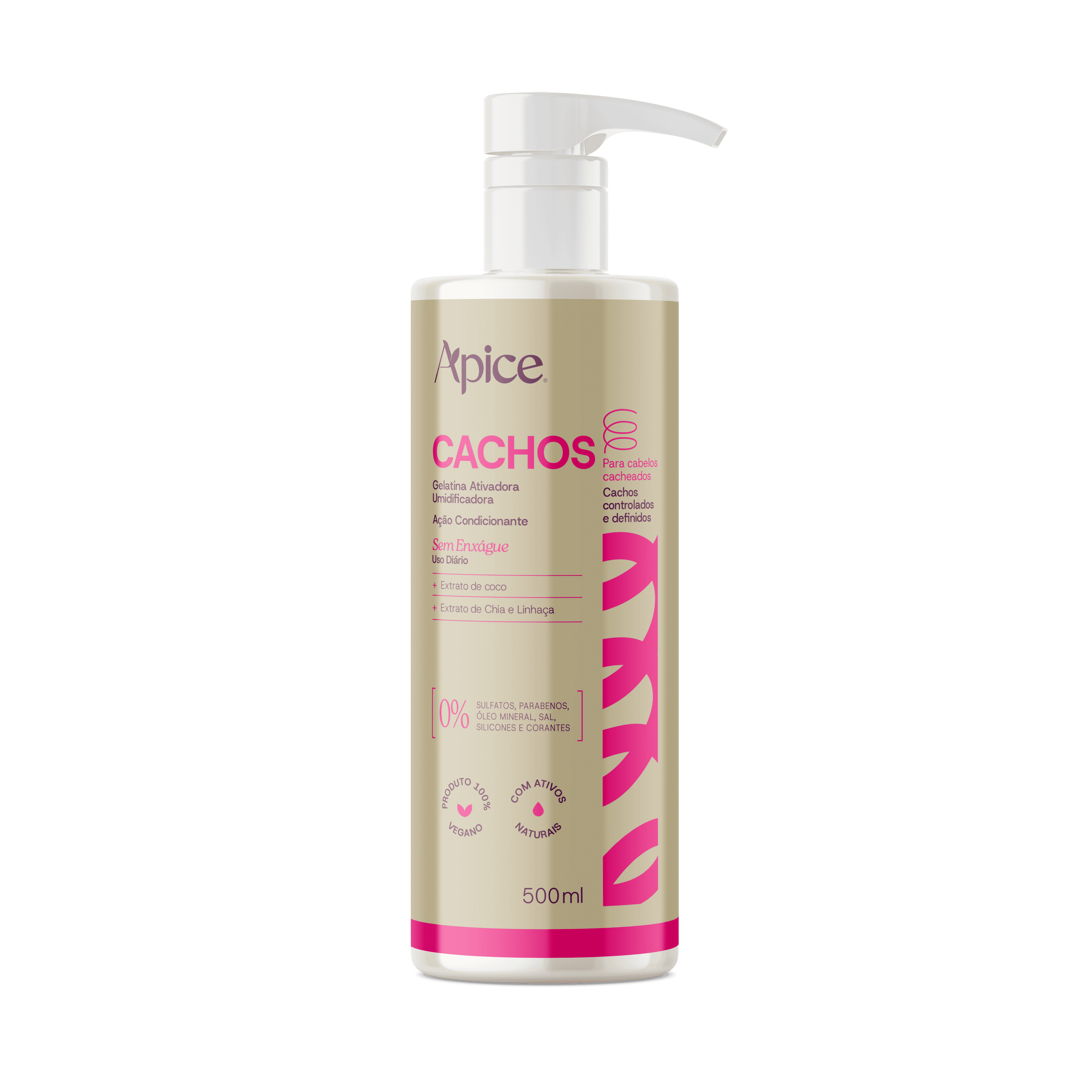 Gelatina Ativadora e Nutritiva Cachos Essence 500ml