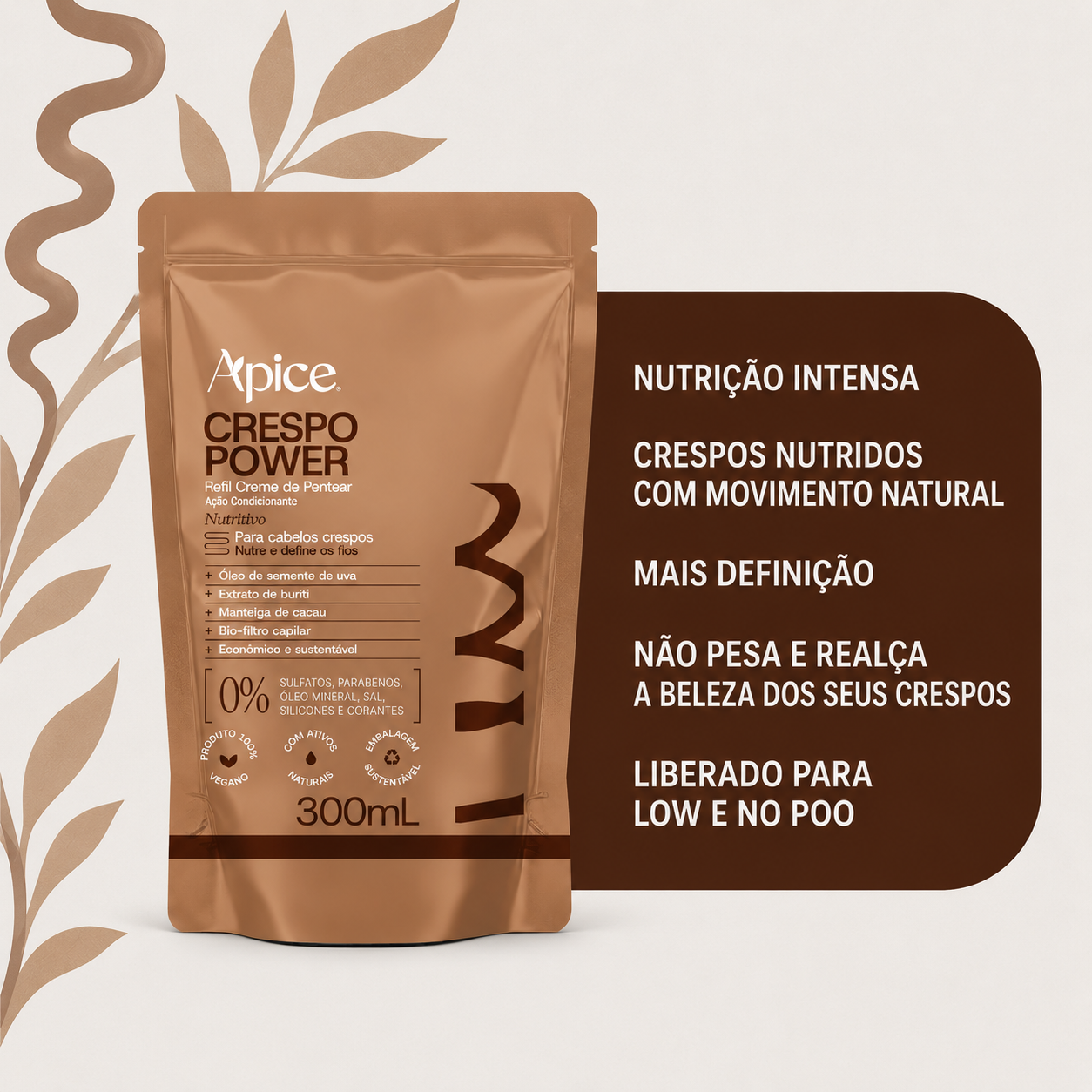 Kit Refil Crespo Power 3 itens