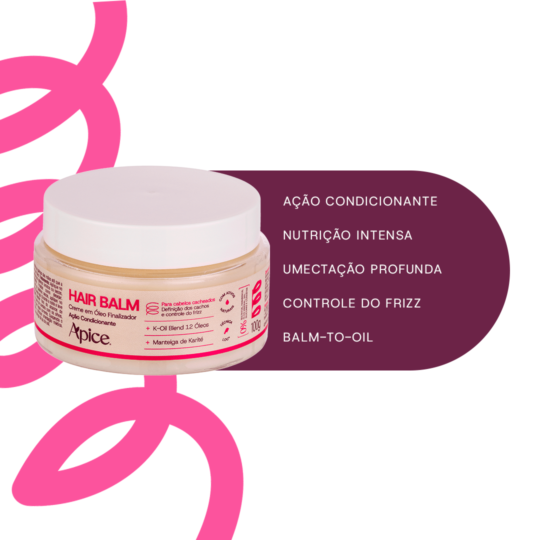 Kit Nutri Waves Frizz Zero – Hair Balm e Máscara