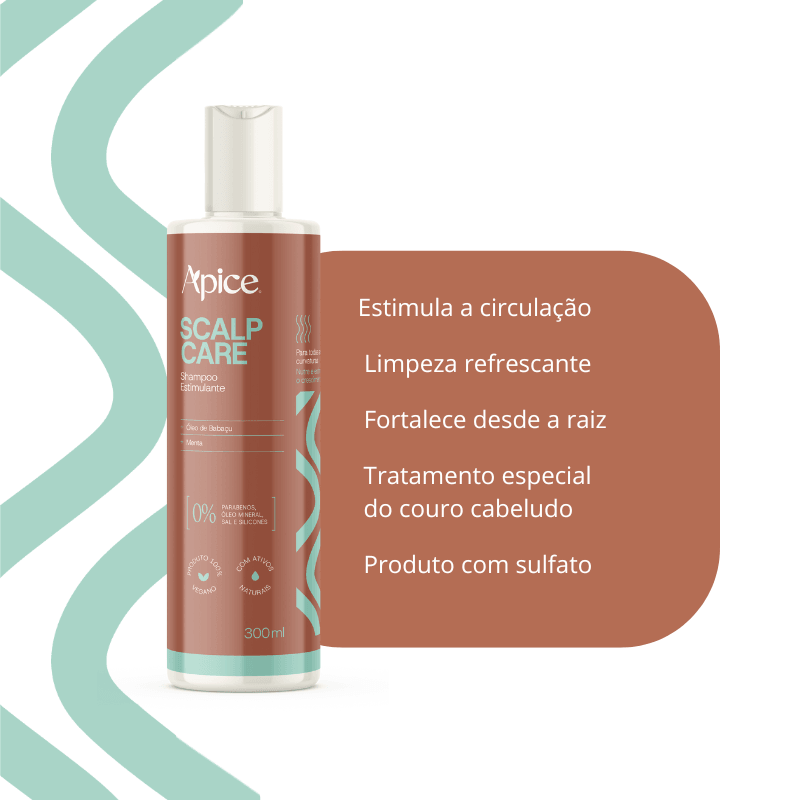 Kit Scalp Care - Shampoo, Condicionador, Máscara e Tônico (4 ITENS)