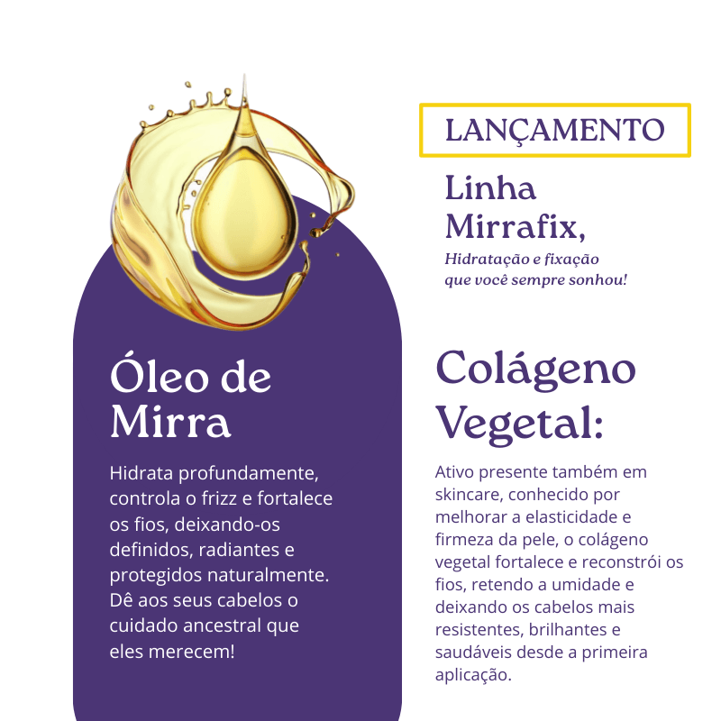 Kit Mirra Fix - Gelatina e Óleo (2 ITENS)