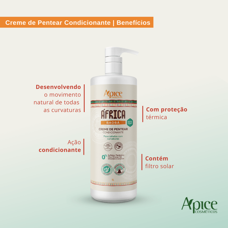 Kit Ativador e Creme 1000 ml (3 itens)
