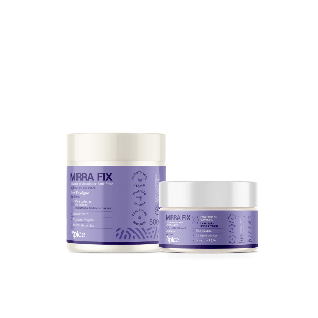 Kit Mirra Fix - Ativador e Gelatina (2 ITENS)
