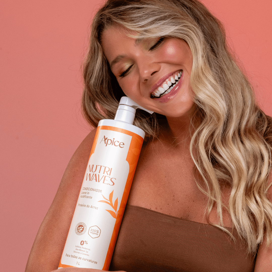 Condicionador Acidificante e Leave In Nutri Waves 1000ML