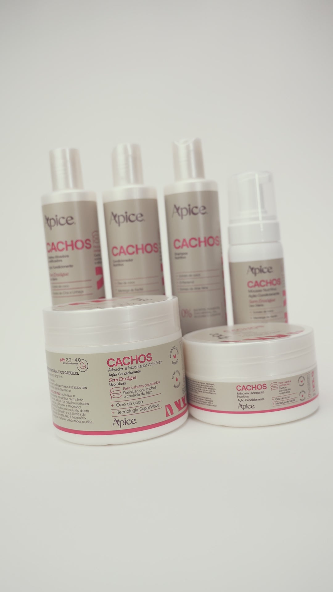 Ativador e Modelador Anti-Frizz Cachos 500g
