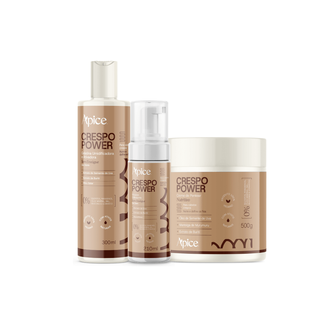 Kit Crespo Power Finalizadores (3 ITENS)